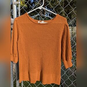 Women's Orange Sweater